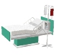 Hospital Bed oblique