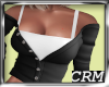 black white cardigan