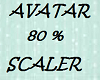 80% Avatar Sizer