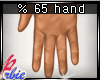 %65 Male Hand Resizer