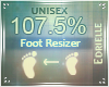 E~ Foot Scaler 107.5%