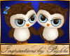 I~Cute Owls*Blue