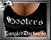 [TD] Hooters Blk Knot Te
