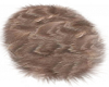 Tan Brown Fur Rug