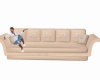 Romantic Blush Sofa