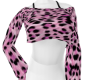 B pink jaguar top