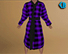 Purple Robe Plaid BNDL M