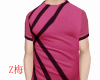 Z梅 pink shirt