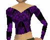 purple goth top