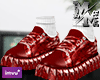 Ⓜ️Dirty Crimson Shoe