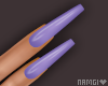 *N Purple Nails