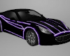 Neon Purple Car
