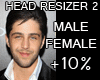 [PC] HeadResizer II +10%