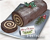 H. Christmas Log Cake