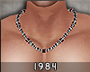 1984 Surf Necklace Red