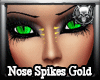 *M3M* Nose Spikes Gold