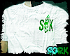 shirt custom white y2k