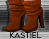 K| Stella Boots L. Brown