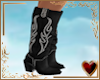 CowGurl Boots Black