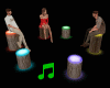 Trunk Lamp Seats w/Radio