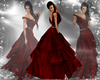 LC| Red Goth Dress