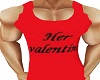 HIS Red valentine top