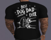 Black Tee Full Dog Dad