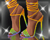 Rainbow Heels