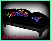 Rainbow Zebra Couch