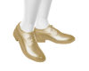 gold elegant shoes