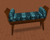 Blue Elegant Bench