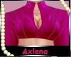 AXL Pink Leather Jacket