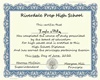 Jay High School Diploma