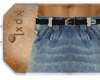 [XDX] Belted Jeans
