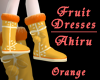 [A] Fruit Boots  Orange