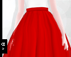 Ⓐ Red Long Skirt
