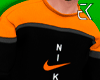 Black Orange Sweatshirt