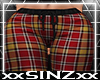 X Pj Plaid Pants Womens