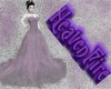 Purple Ghostly Dress