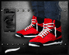 S- Red Sneakers