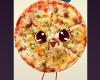 Funny Pizza Halloween Costumes Loading Sign LOL Comedy FOOD