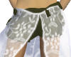 White lace skirt layerab