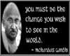 Gandhi on Change