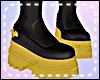 *Y* Neon Boots - Yellow