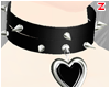 black heart choker