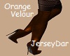 Orange Velour Boot II