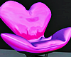 Pink Heart Chair
