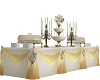 gold & white Buffet