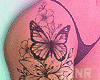 Leg Arm Tattoo Butterfly