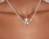 "A"  Silver Necklaces
